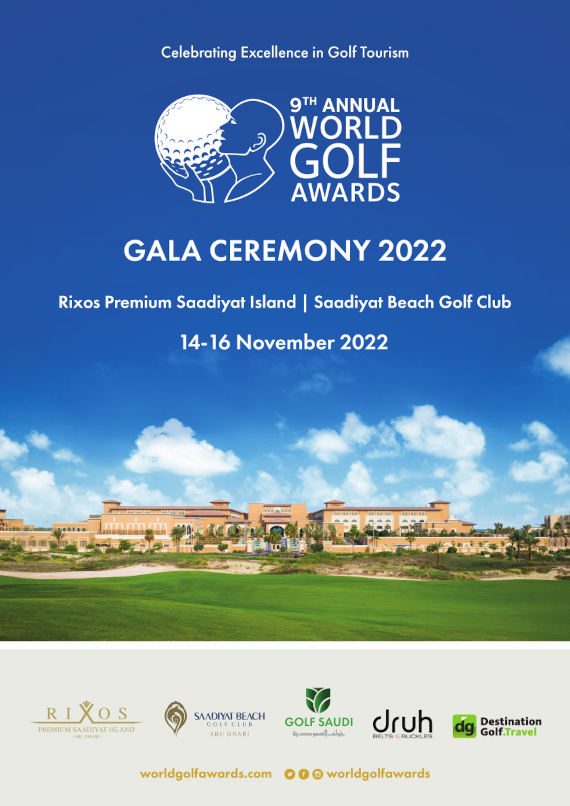World Golf Awards Gala Ceremony 2022